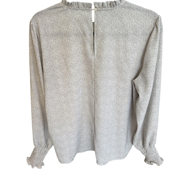 Women's Spotted Blouse - Picture 5 of 6